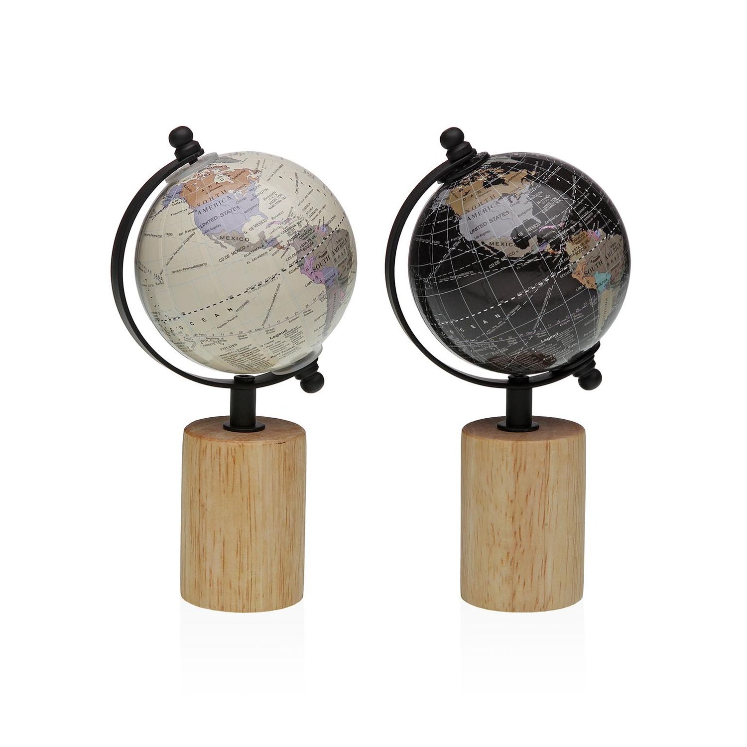 Mapa Mundi con Base Blanco