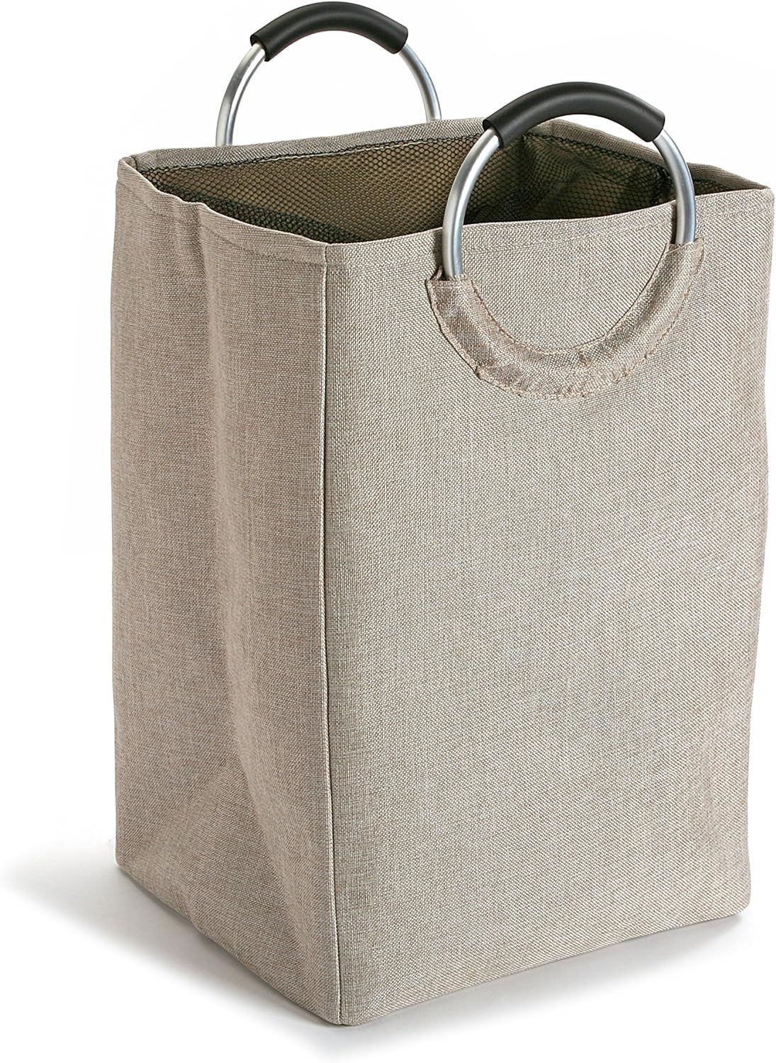 Cesta de Ropa Con Asas Beige