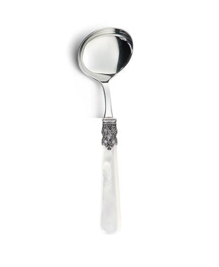 Cuchara Salsera Ginevra Pearl White