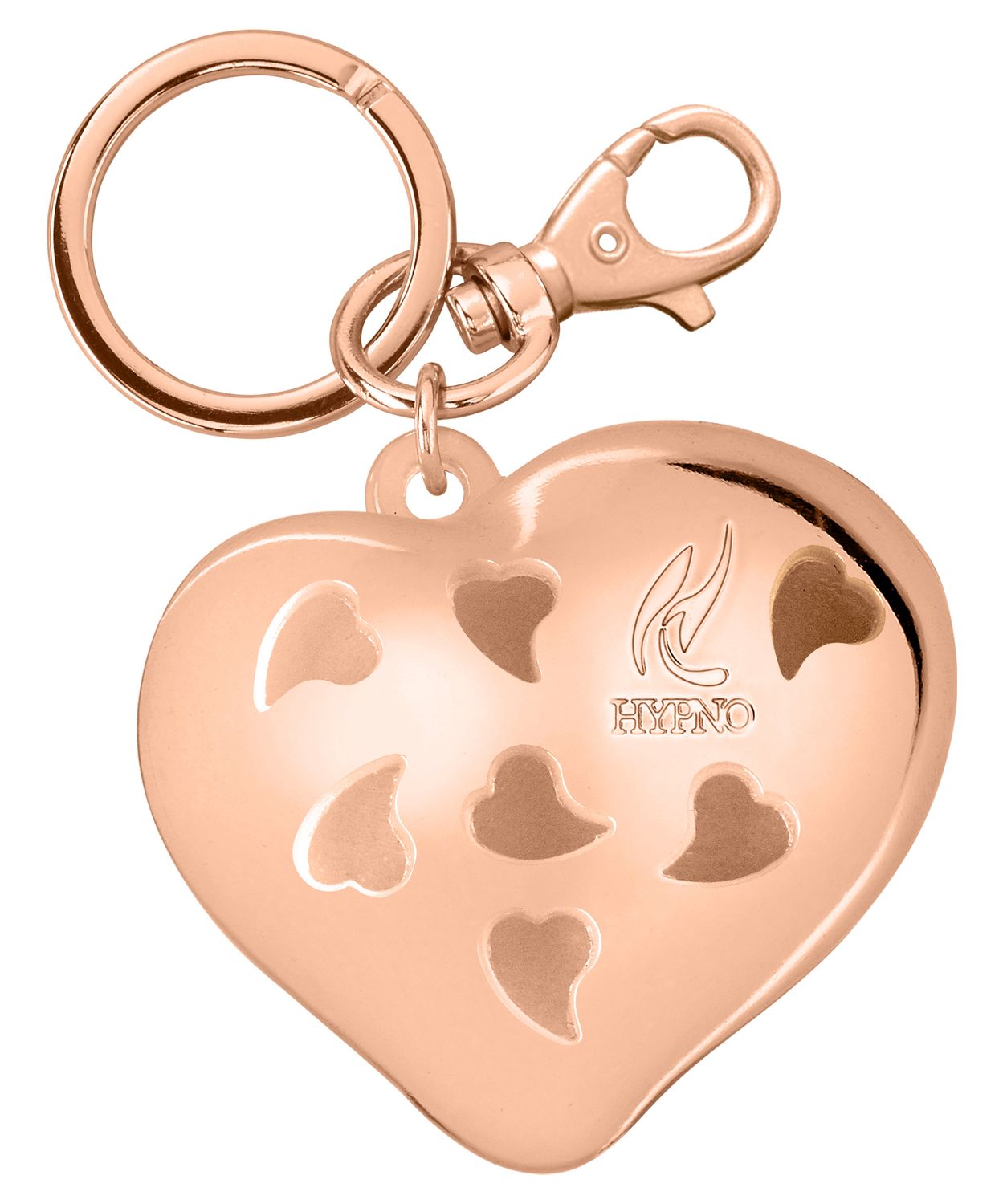 Llavero Corazon Perfumado Orquidea Negra