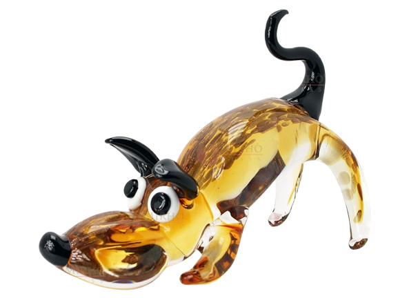 Perro Pluto Vidrio 22cm