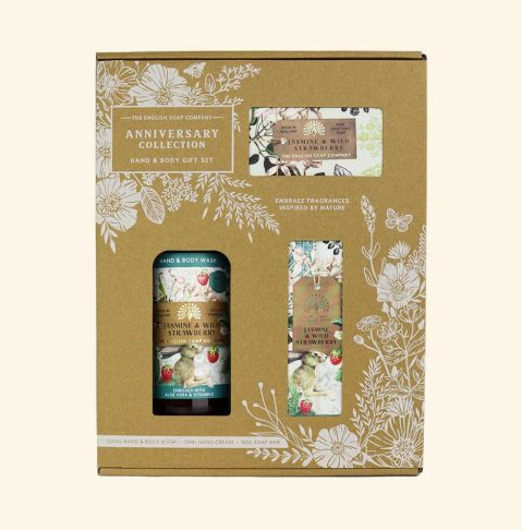 Gift Box Jasmine and Wild Strawberry Jabones