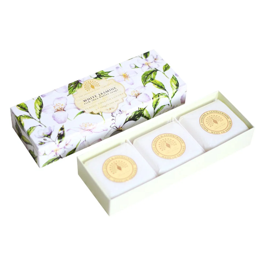 Set de Jabones White Jasmine and Sandalwood