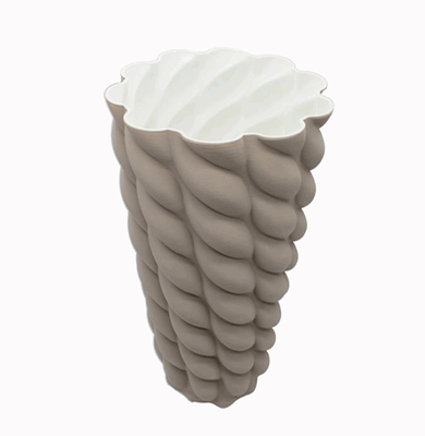 Florero Taupe Oscuro 40cm