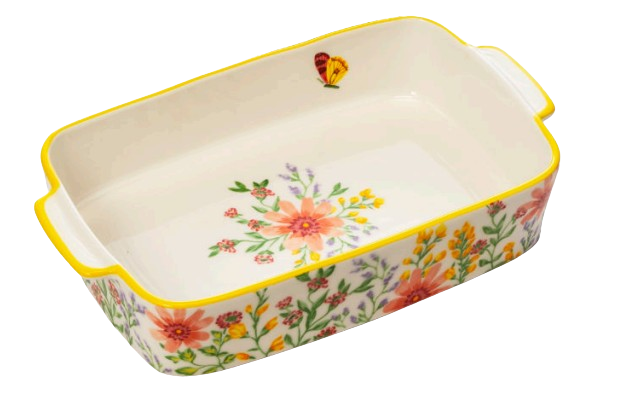 Pyrex Rectangular Bouquet