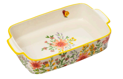 Pyrex Rectangular Bouquet