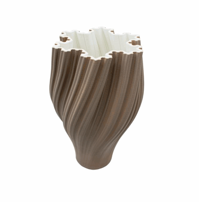 Florero Taupe Oscuro 32cm