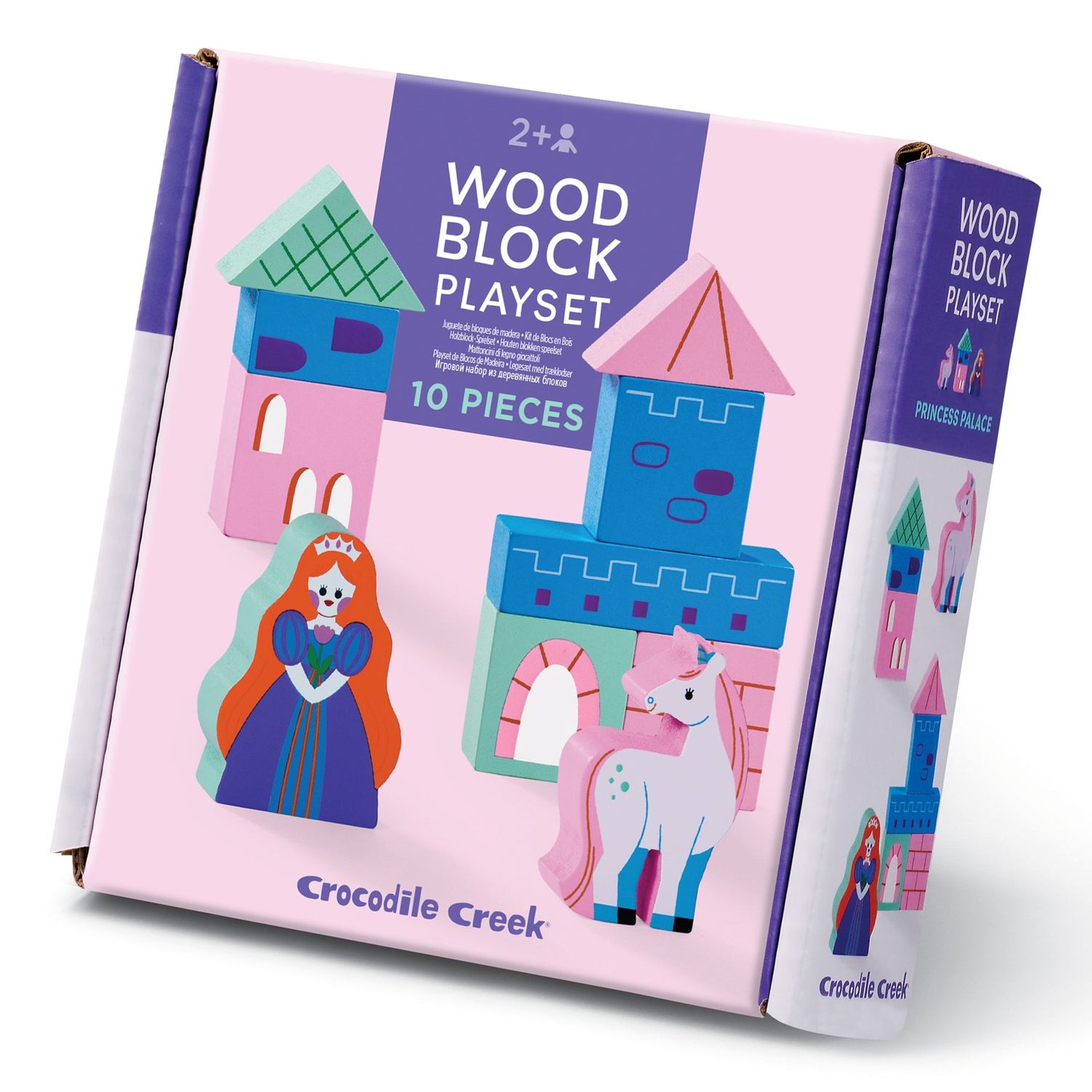 Build And Play Mini Wood Blocks Princess Palace