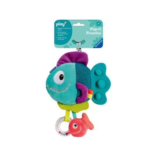Pop it Piranha Blue