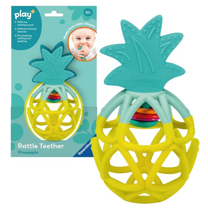 Rattle Teether Pineapple