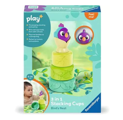 3 in 1 Stacking Cups Birds Nest