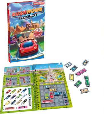 Rush Hour World Tour Magnetic Travel Puzzle