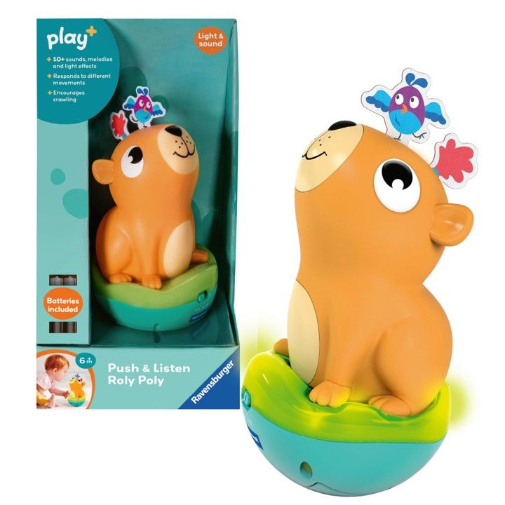 Push &amp; Listen Roly Poly Capybara
