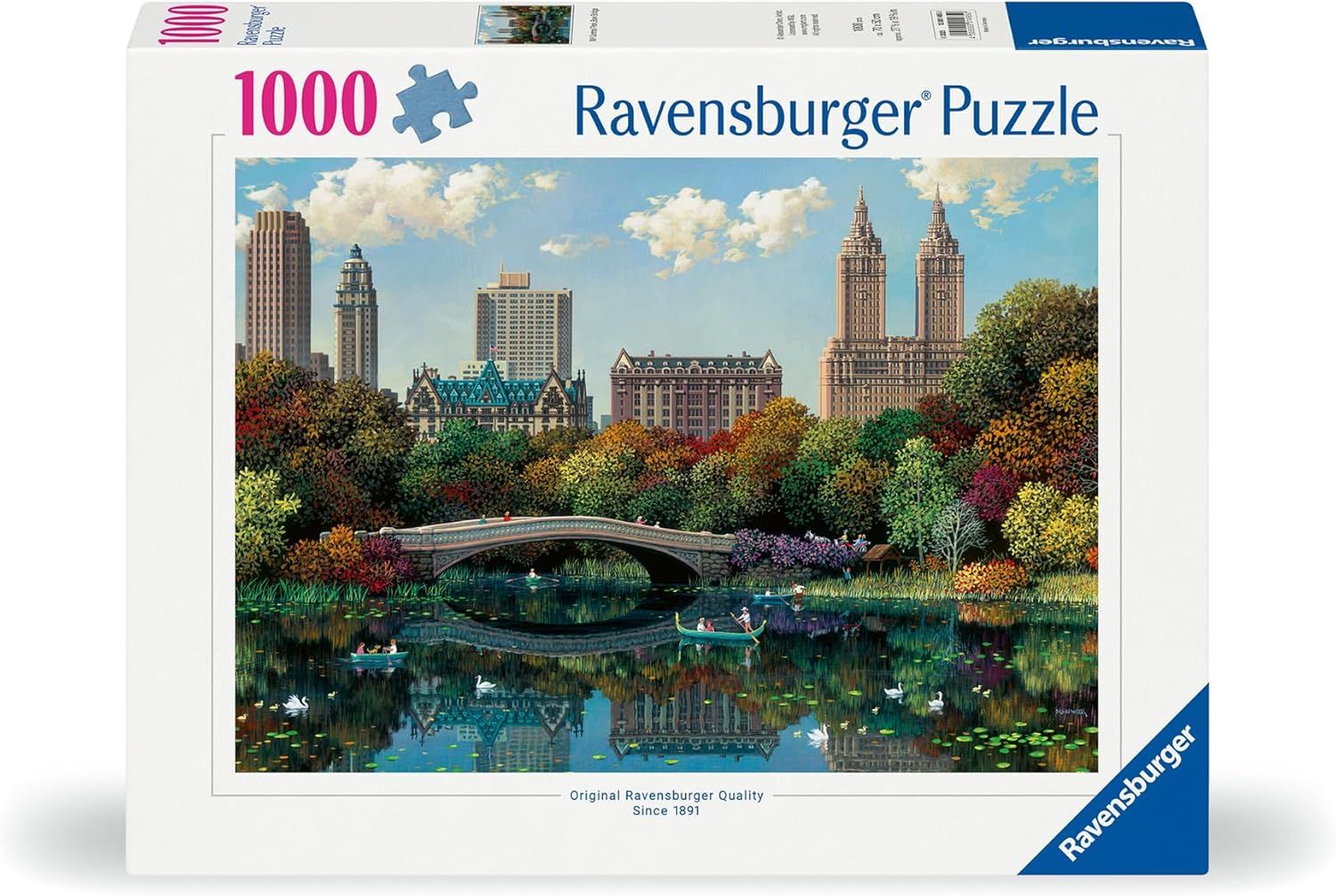 NY Central Park Bow Bridge 1000 Piezas