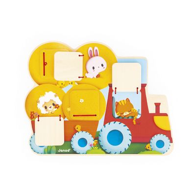 Farm Flip And Find Tractor Puzzle
