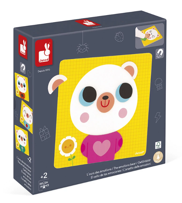 The Emotions Bear Magnetic Game