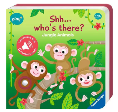 Shh Whos There? Jungle Animals Book