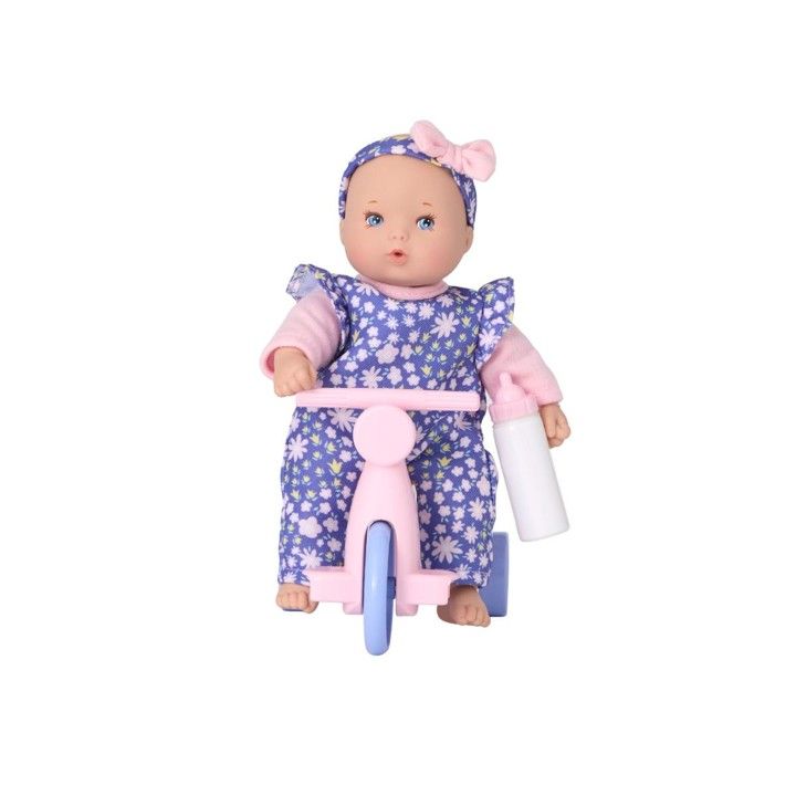 Muñeca Little Cuties Trike Playset