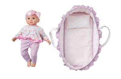 Muñeca Sweet Smiles Slumber Carrier
