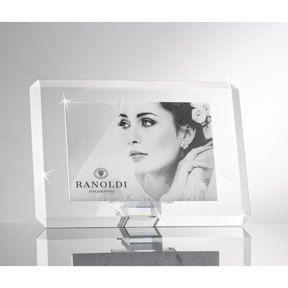 Portaretrato de Cristal con Pie Horizontal 13x18cm