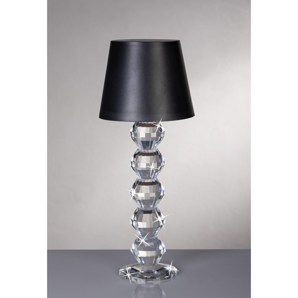 Lampara LED Touch Recargable Negra