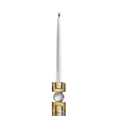 Candelabro Ambar con Transparente