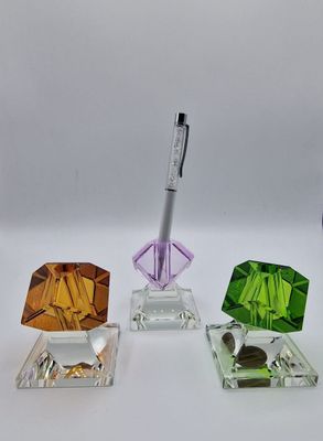 Portapluma Violeta de Cristal