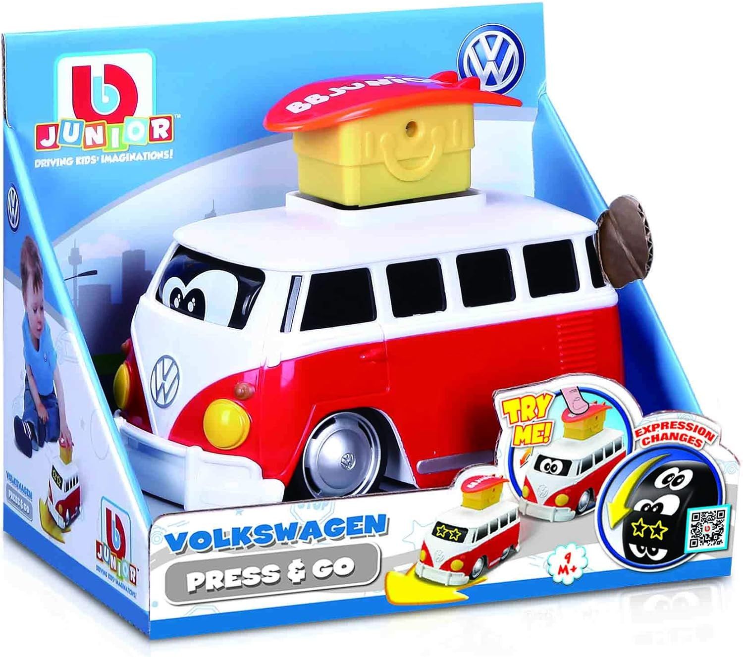 Press &amp; Go Volkswagen Rojo
