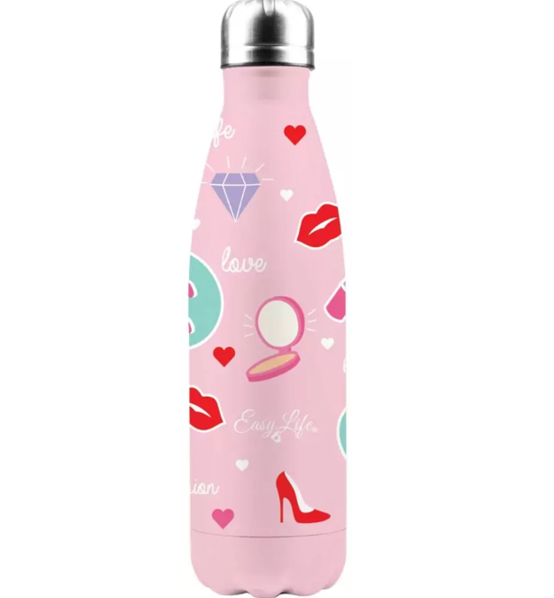 Termo Insulado 500ml Twist and Match Pink