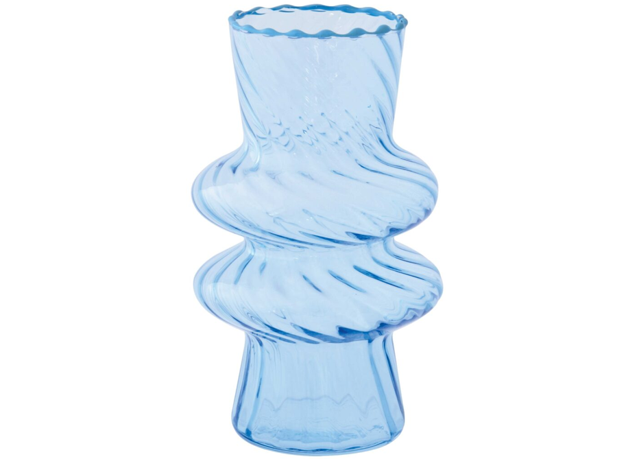 Florero Twist and Match Blue 20cm