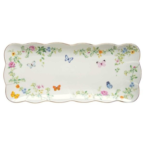 Bandeja de Porcelana Dancing Butterflies
