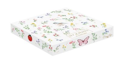 Set de 2 Platos de Postre de Porcelana Fancy Garden