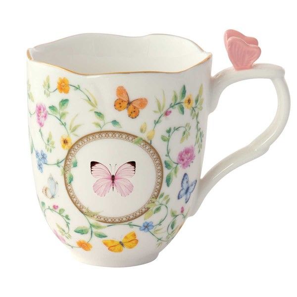 Mug de Porcelana Dancing Butterflies