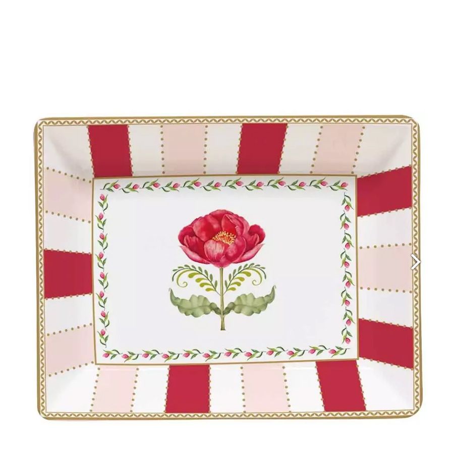 Bandeja de Porcelana Flowery