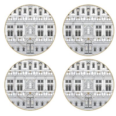 Set de 4 Platos de Postre Palazzo