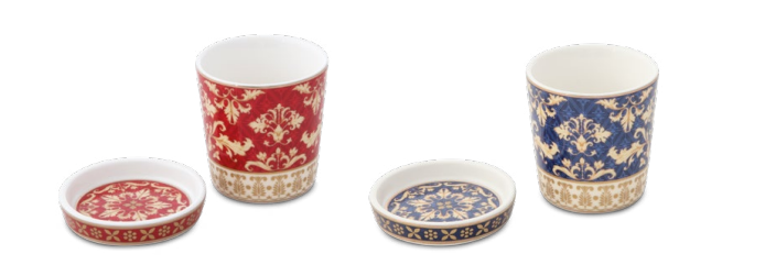 Set de 2 Tazas de Espresso Baroque