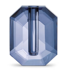 Geometric Vase Blue
