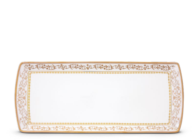 Bandeja Rectangular de Porcelana Golden