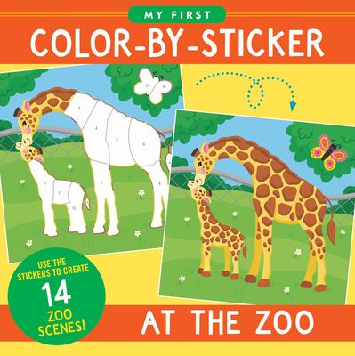 My First Color By Sticker At The Zoo