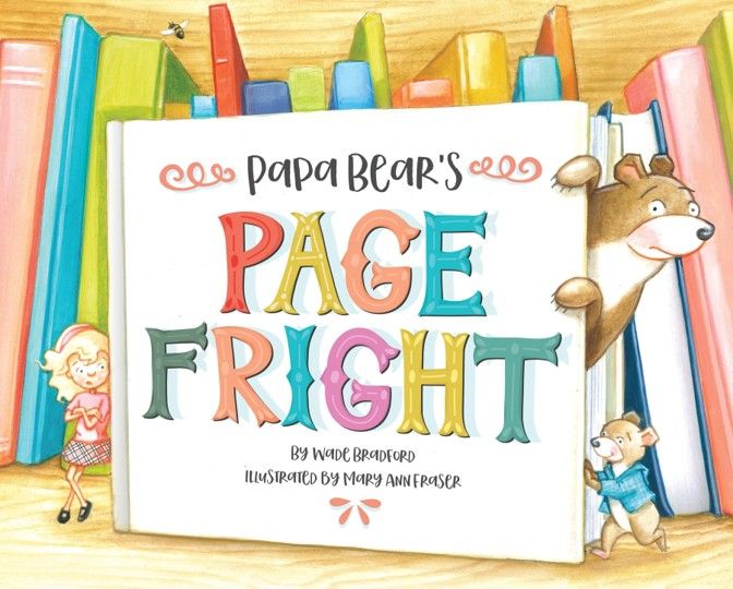 Papa Bear Gets Page Fright