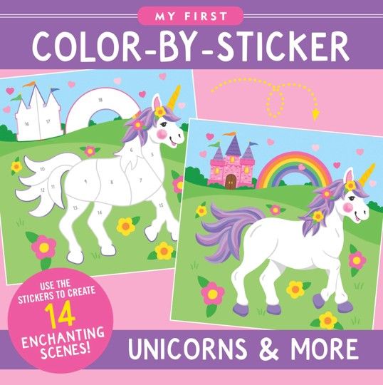 My First Color by Sticker Unicorns and More