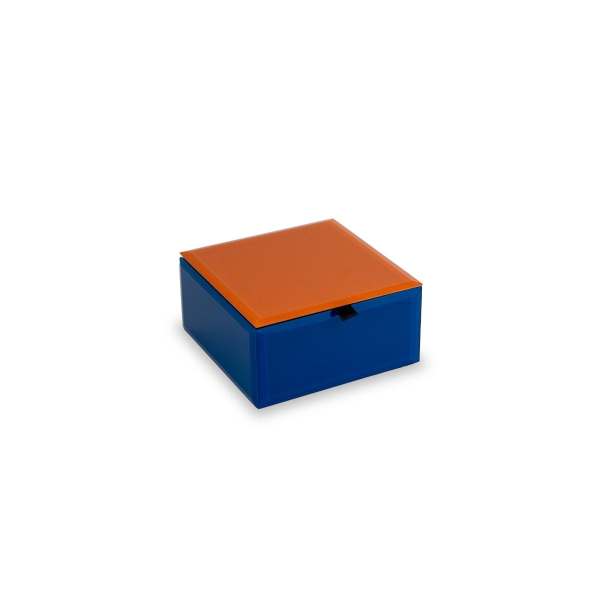 Glass Box Blue and Orange