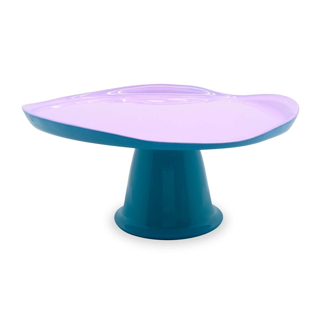 Cake Stand Lila y Turquesa 28cm
