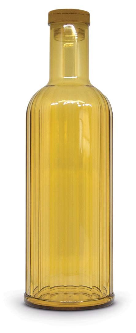 Botella Acrilica 1L Ambar