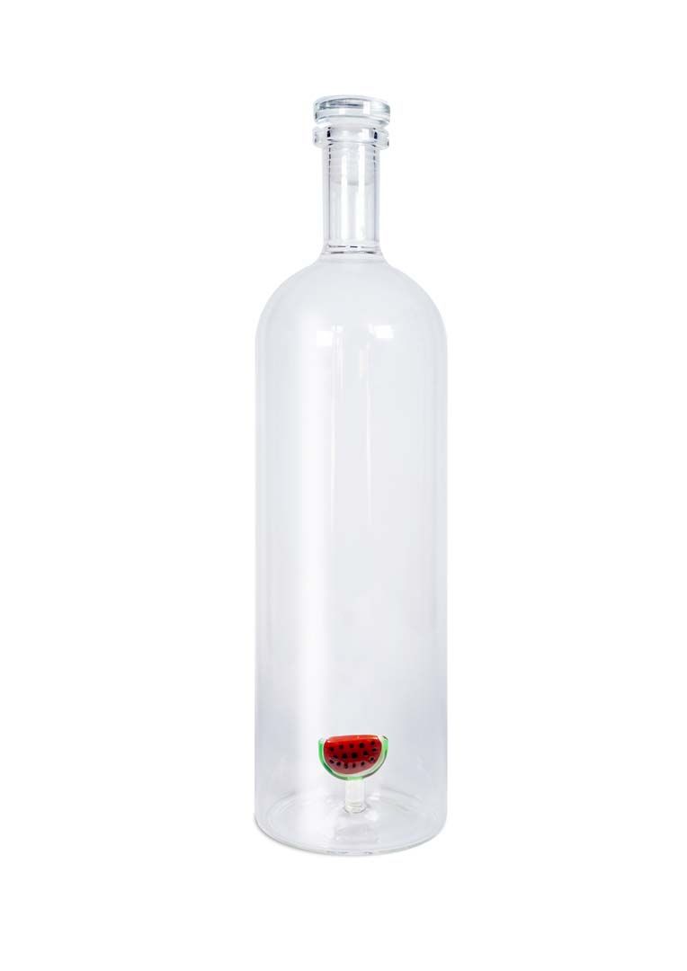 Botella con Tapa con Decoracion de Sandia