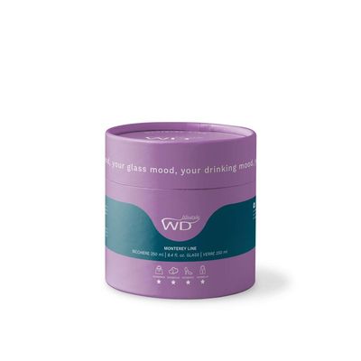 Vaso con decoracion de Tacon 250ml