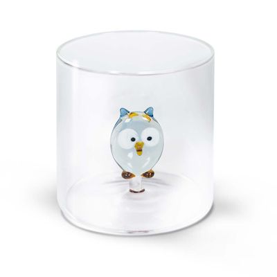 Vaso con decoracion de Buho 250ml