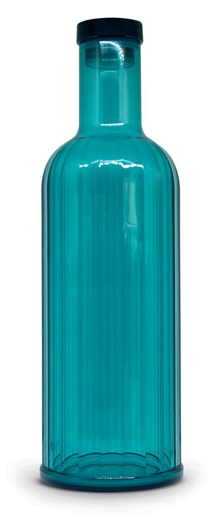 Botella Acrilica 1L Turquesa