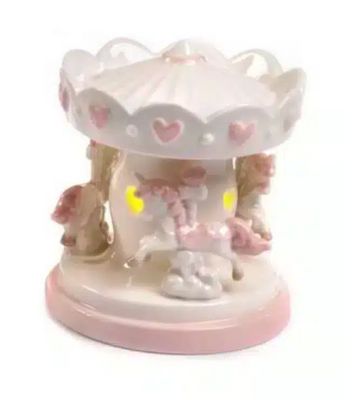 Carrusel con Luces Rosado 11.1cm