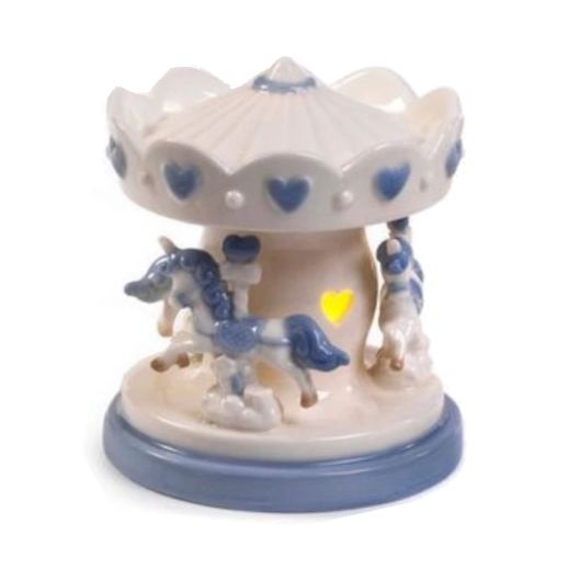 Carrusel con Luces Celeste 11.1cm